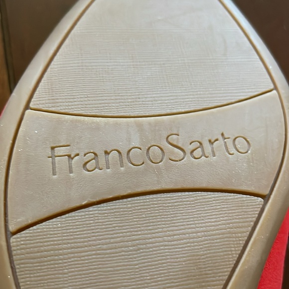 New. Red. Franco Sarto Flats. - Picture 6 of 8